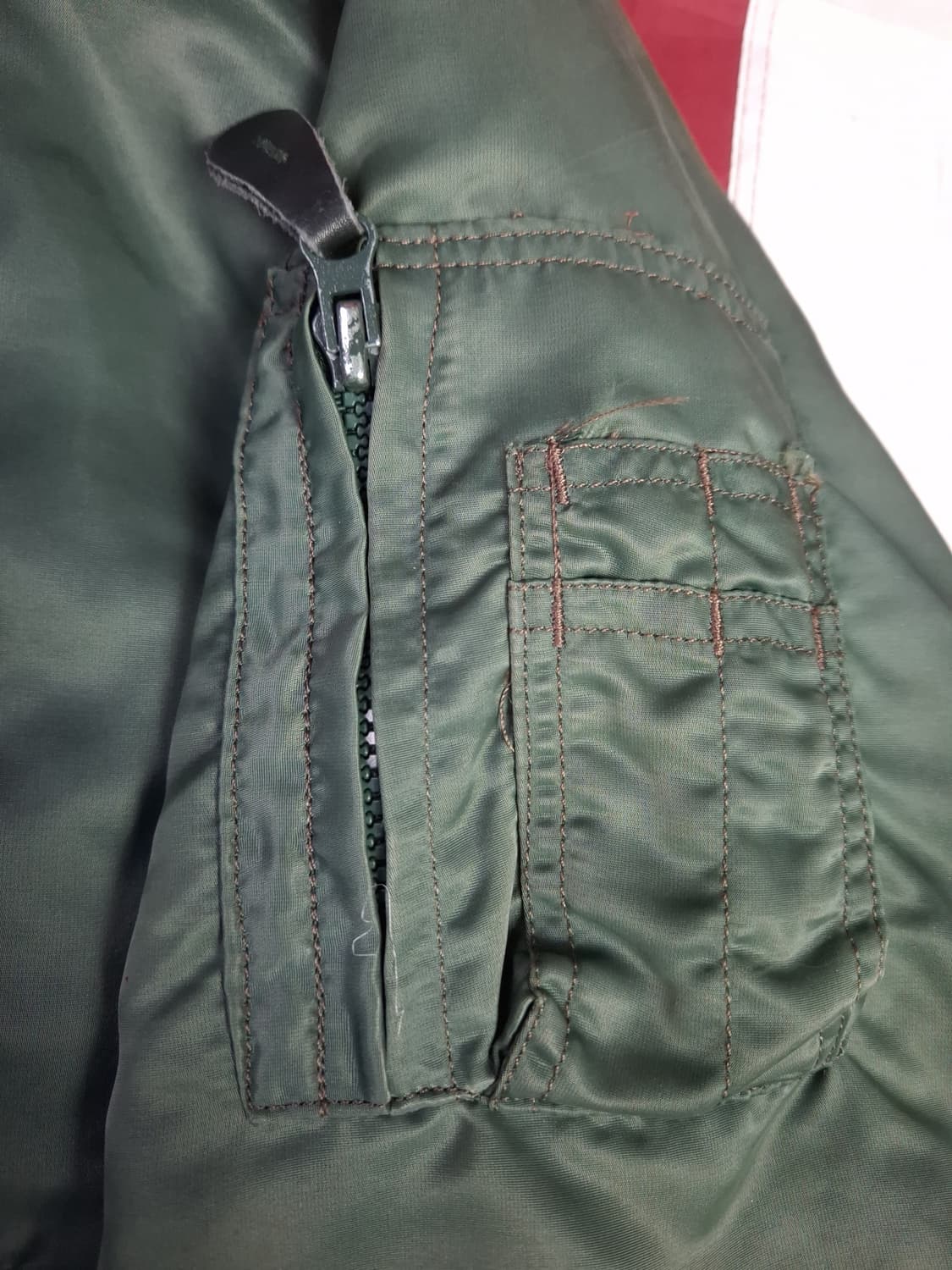 오리지날 서울의봄 80's 국군용 MA-1 장교용 항공자켓 상품이미지5