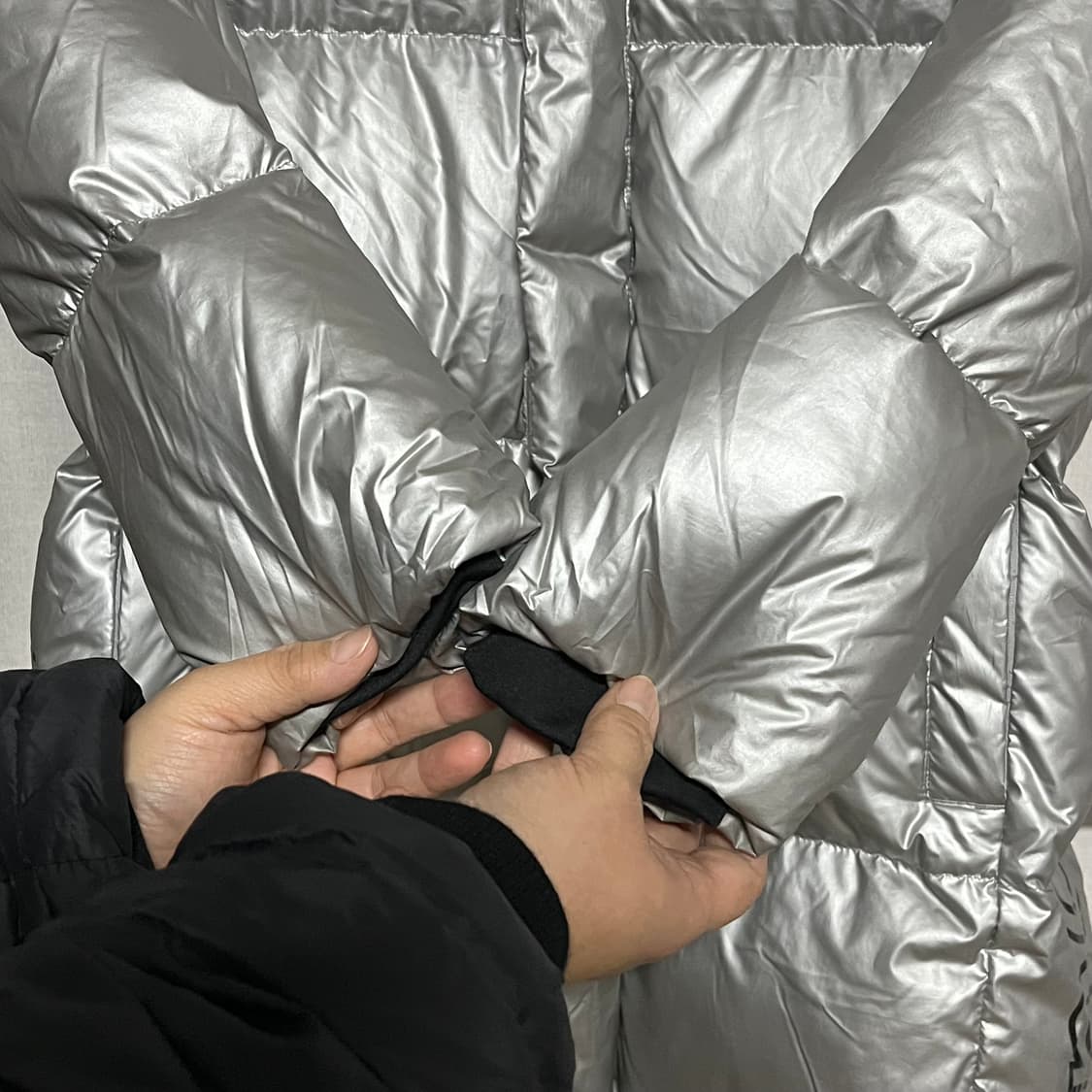 MLB 실버 롱패딩 상품이미지7