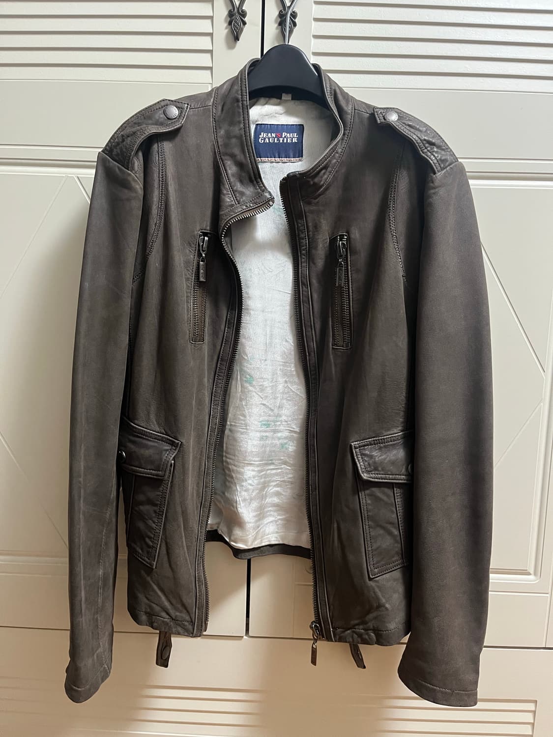 Jean Paul Gaultier Leather Jacket  상품이미지2