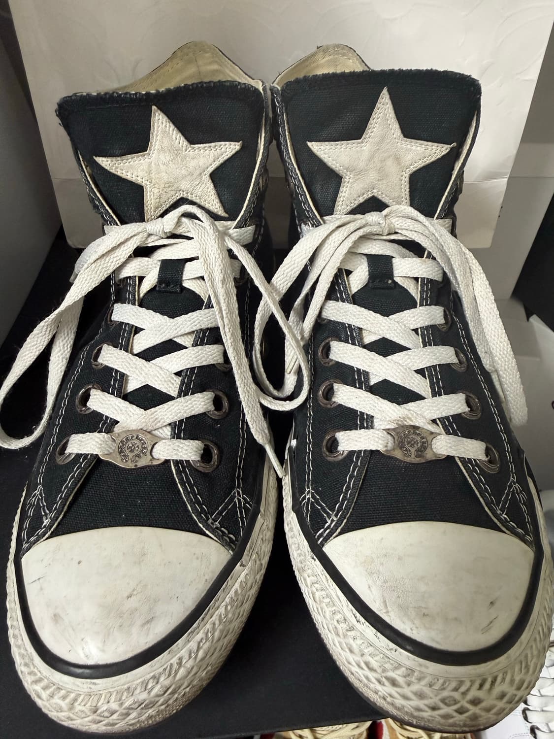 [275] 크롬하츠 컨버스 스타 레더패치 상품이미지2