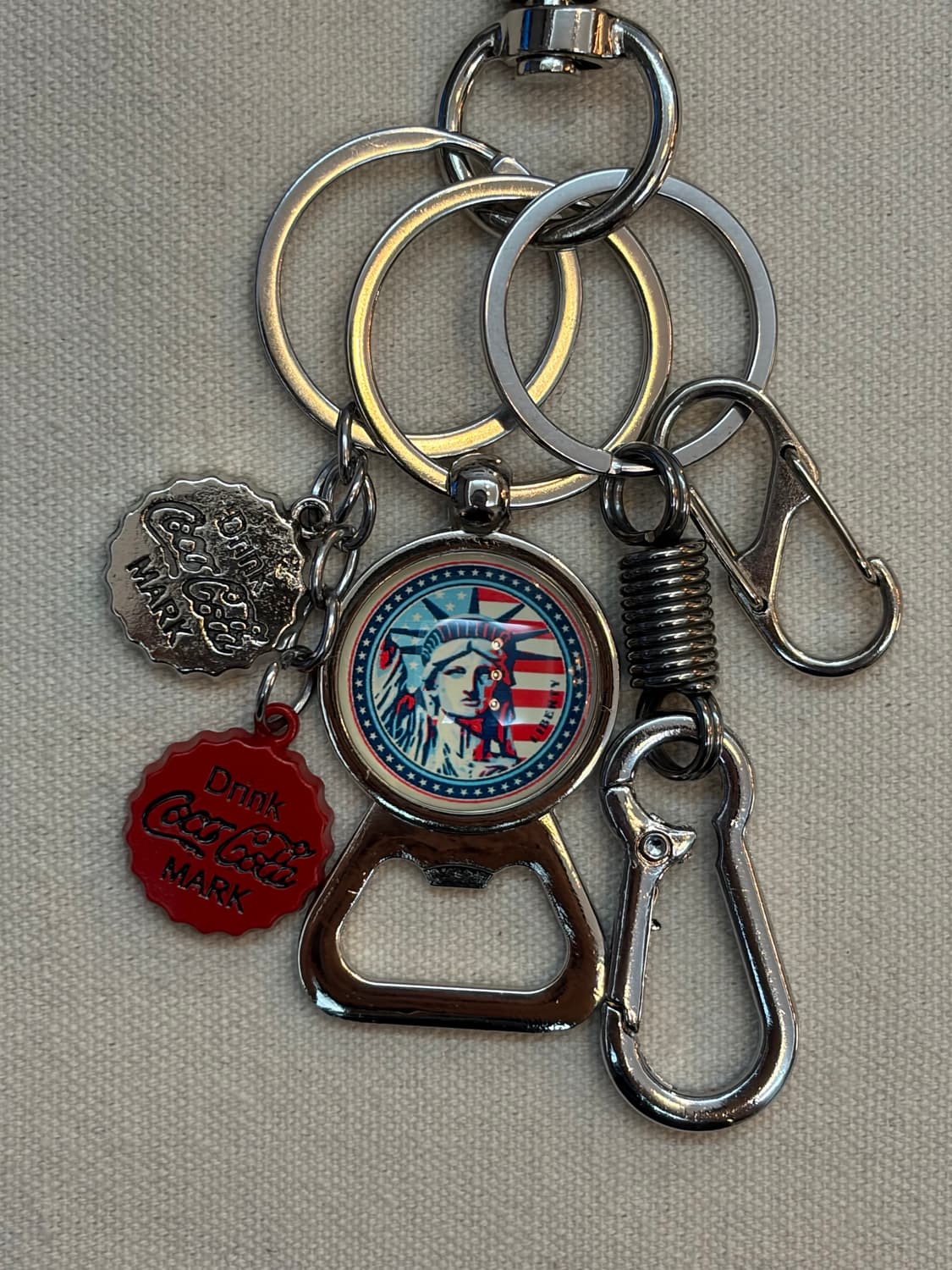 🗽 빈티지 아메리칸 멀티 키링 상품이미지3