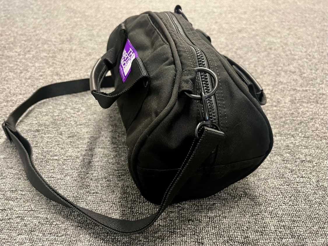 노스페이스 퍼플라벨 블랙 미니더플백  상품이미지3