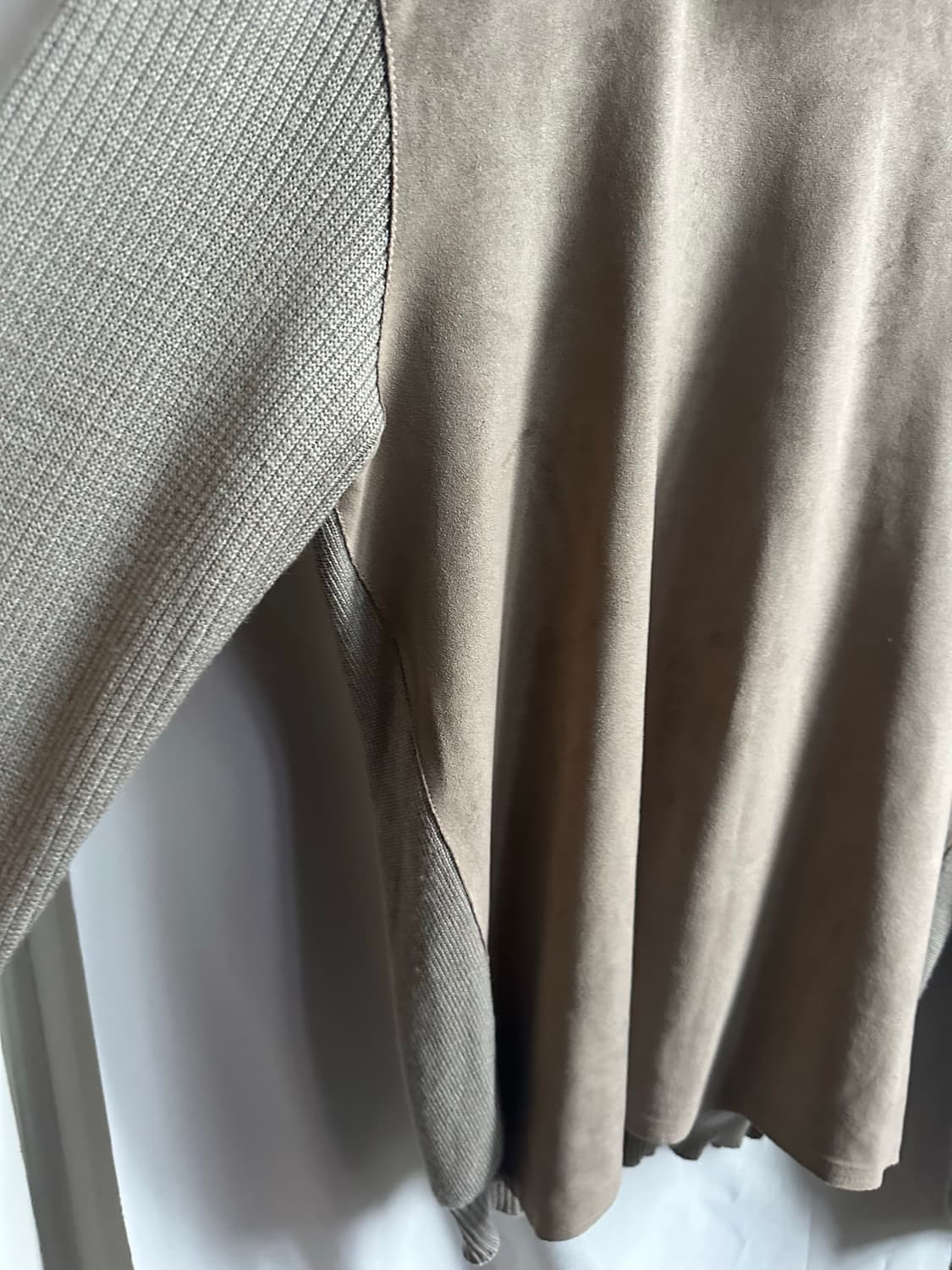 솔리드 옴므 스웨이드 골지 목폴라  상품이미지3