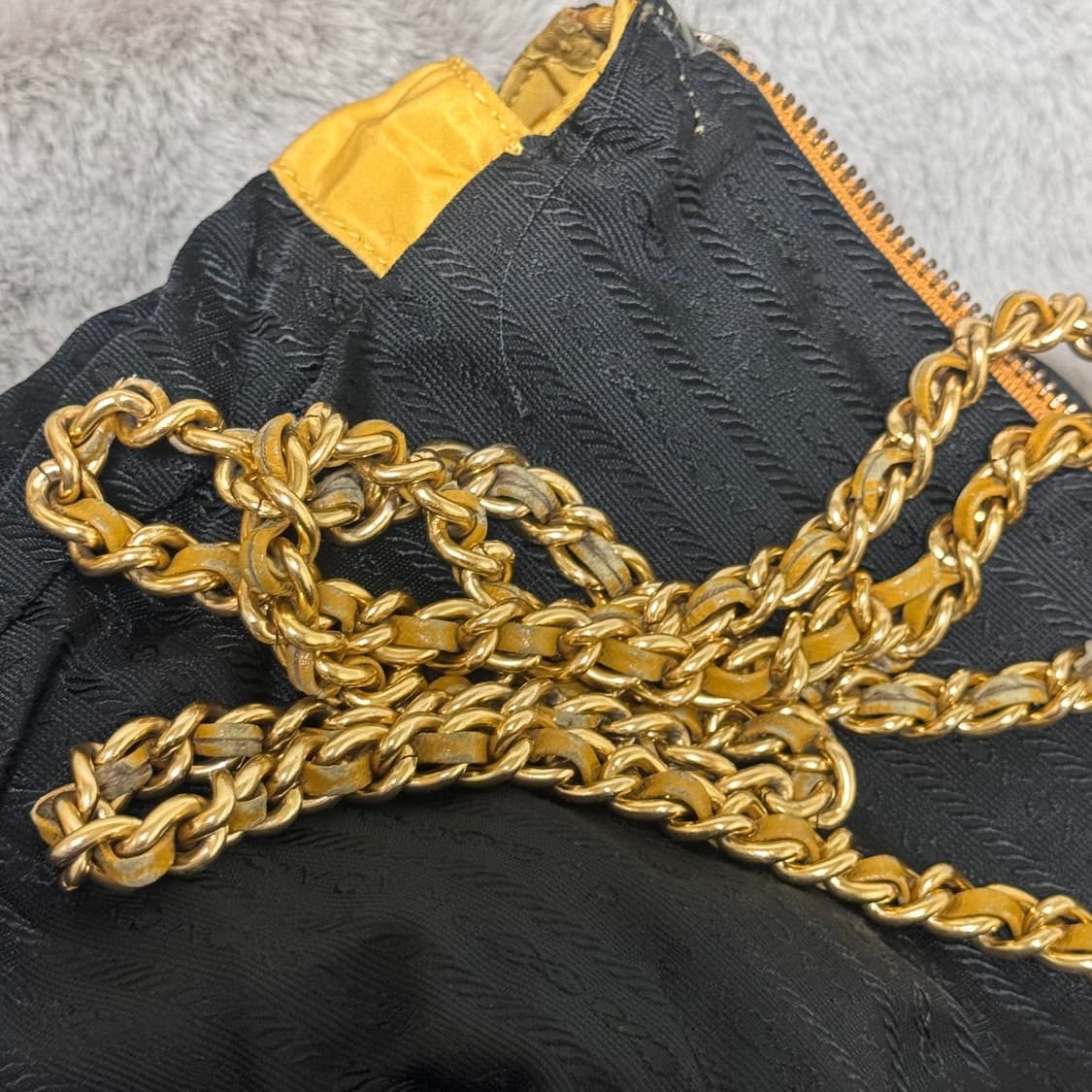 정품 프라다 포코노 퀼팅 체인백 숄더백 상품이미지6