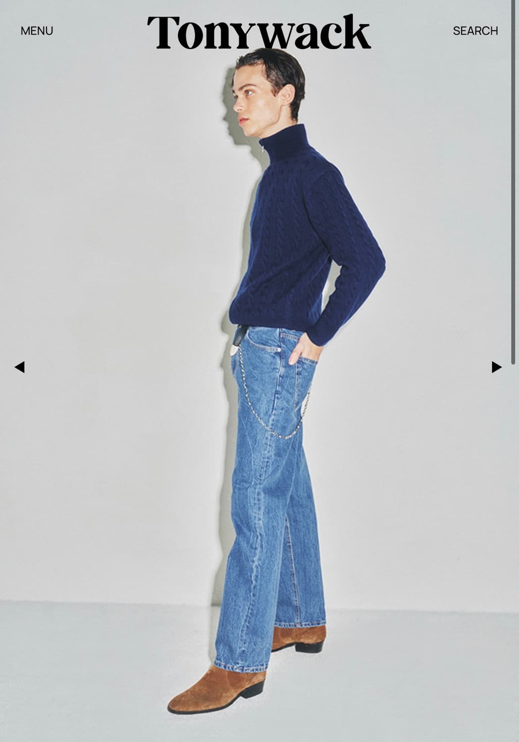 토니웩 슈퍼파인울 케이블니트집업 L사이즈 상품이미지4