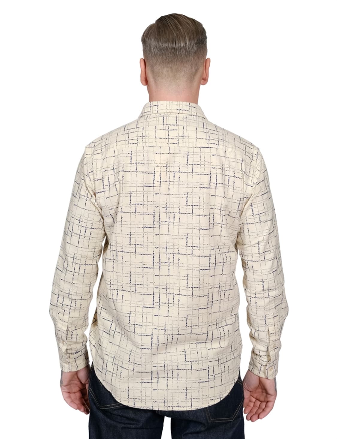 리바이스 LVC 1950'S 숏혼 셔츠 코발트 블루 S 상품이미지9