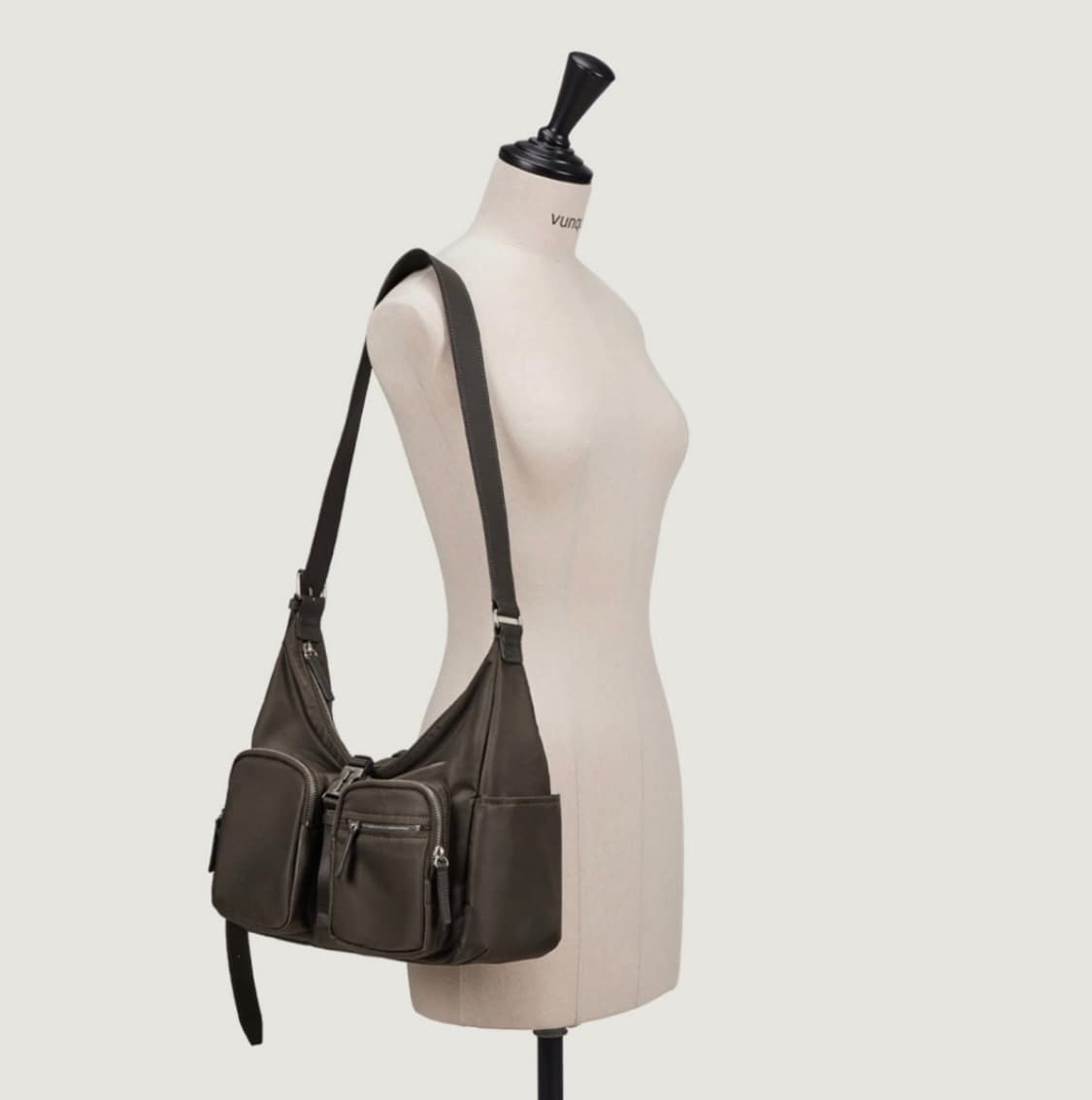 분크 더블 포켓 호보백 상품이미지3