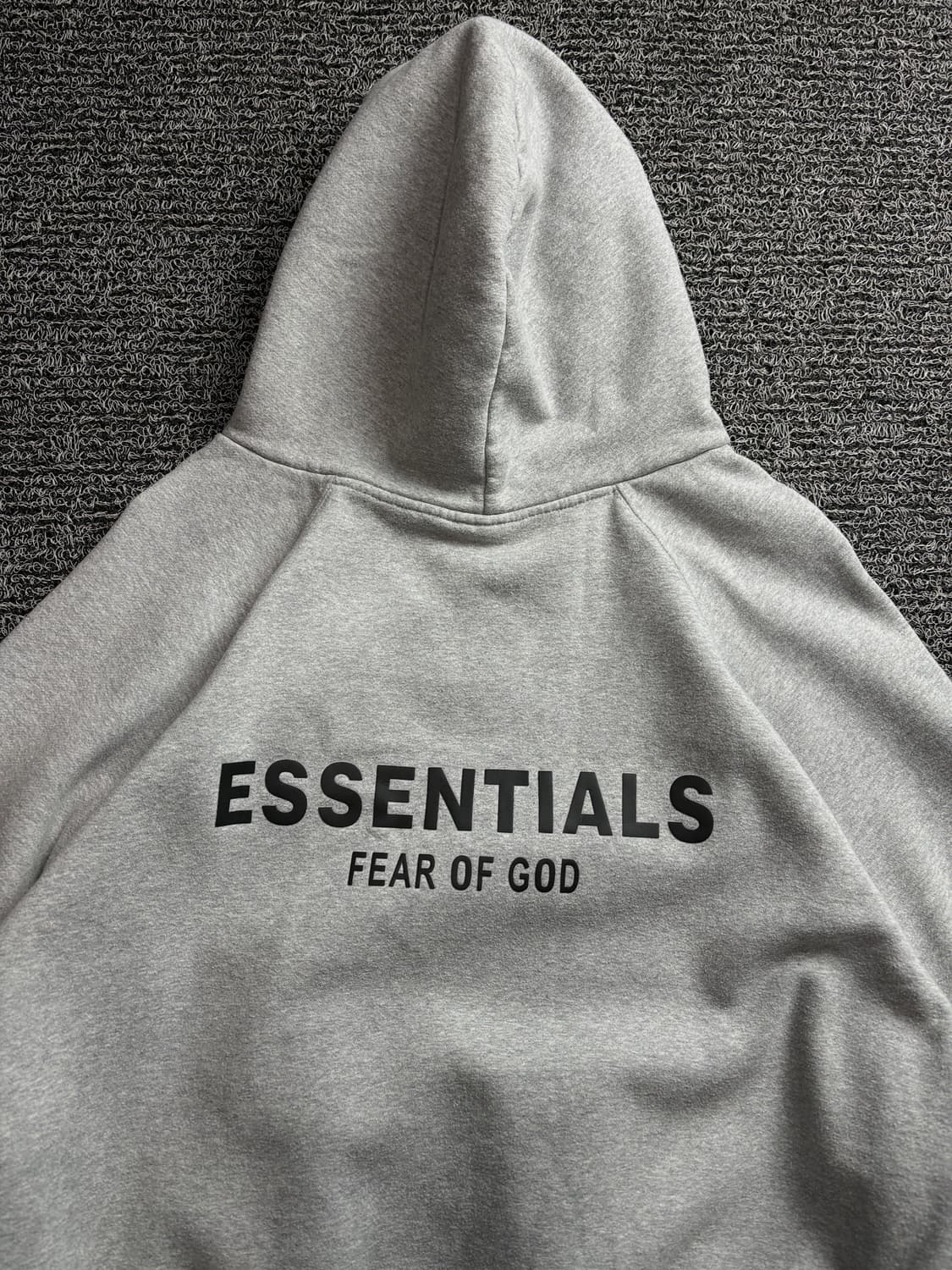 피어오브갓 에센셜 빅로고 박시핏 후디 그레이 2905 상품이미지1