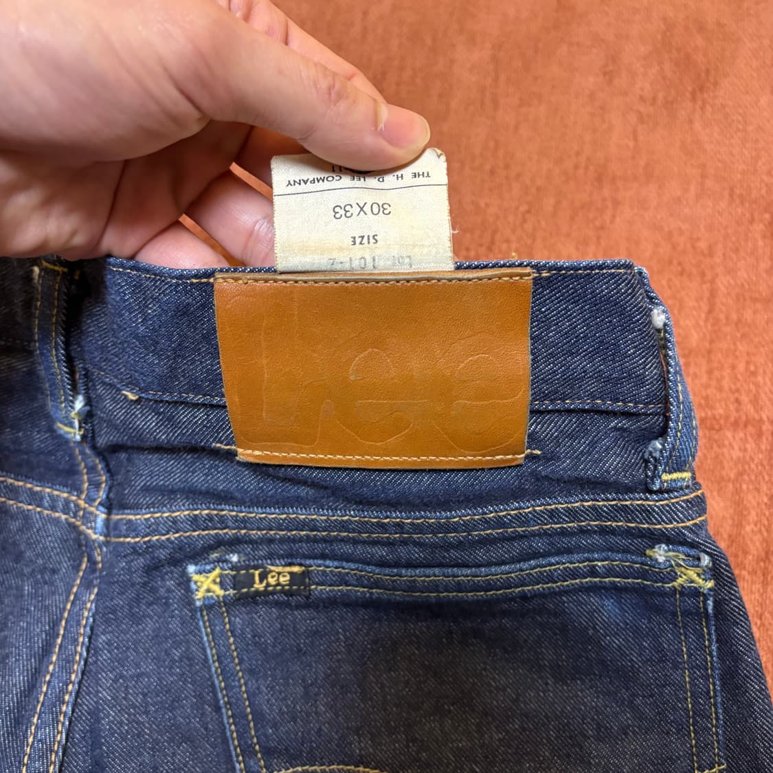 LEE 50s 복각 라이더스 데님팬츠 상품이미지3
