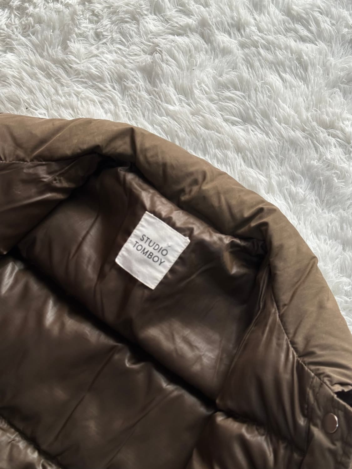 스튜디오 톰보이 숏 패딩 F (100) 상품이미지8