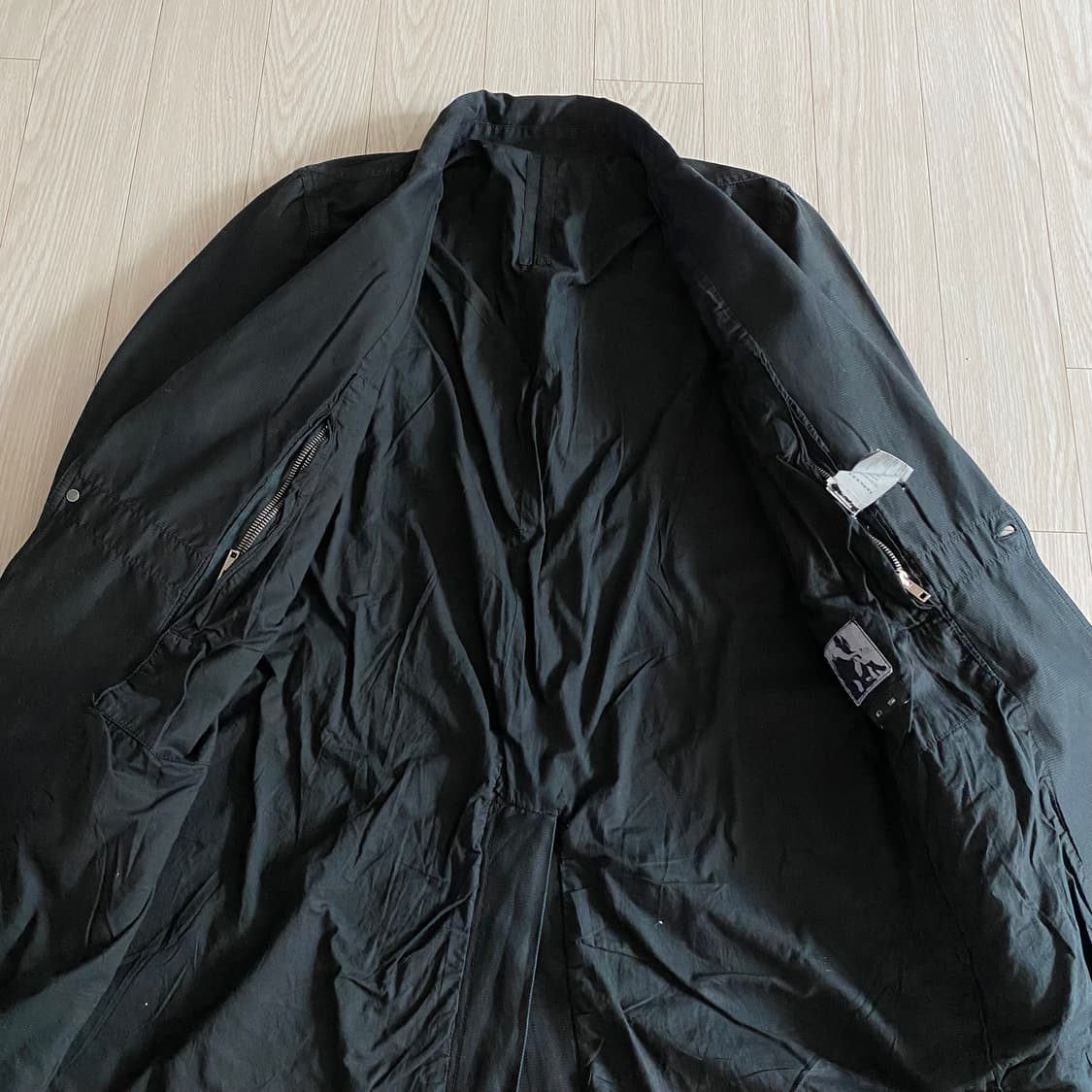[S] 릭오웬스 16SS Pharmacy jacket black 상품이미지4