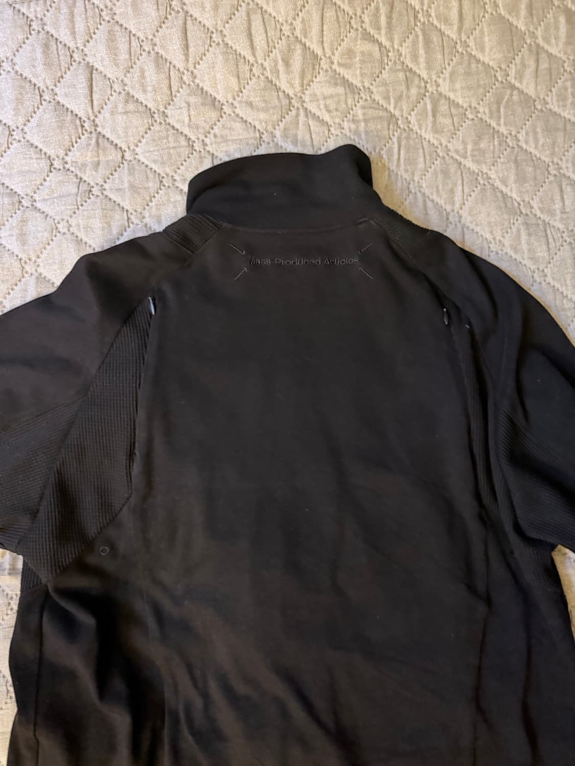 MPa CONTRAST ZIPPED JACKET (BLACK) 상품이미지4