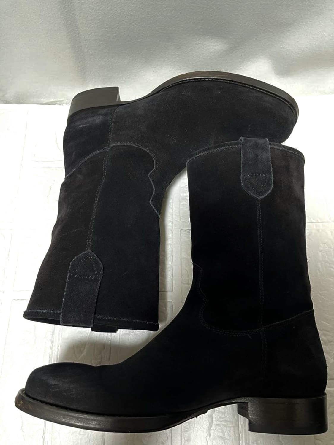 요지 야마모토 (Y's for men) 스웨이드 long 부츠 상품이미지1