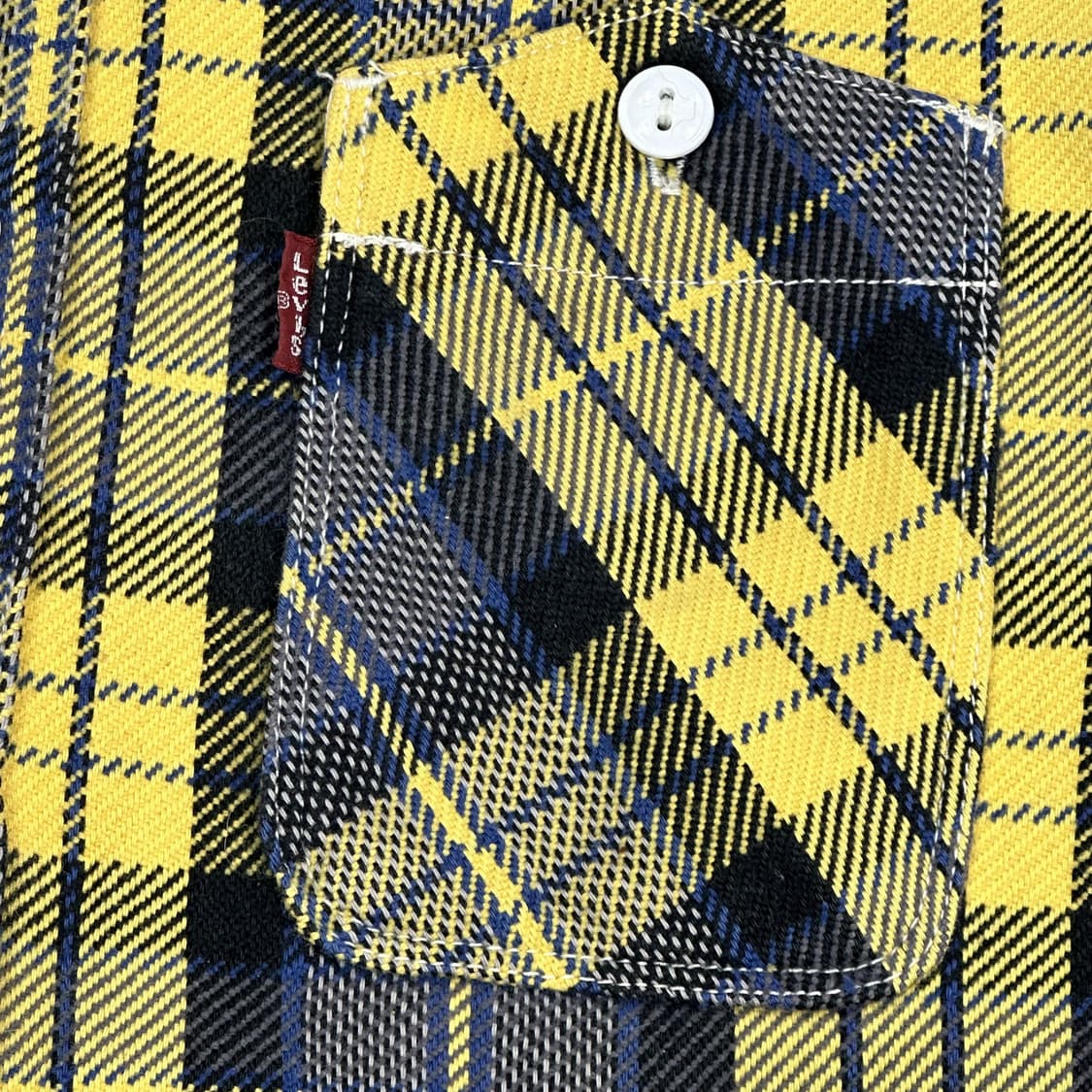 리바이스 재팬 오리지널 빈티지 파머스 플란넬 셔츠L 상품이미지3