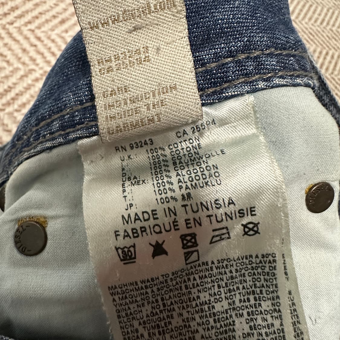 DIESEL vintage denim jeans 상품이미지6