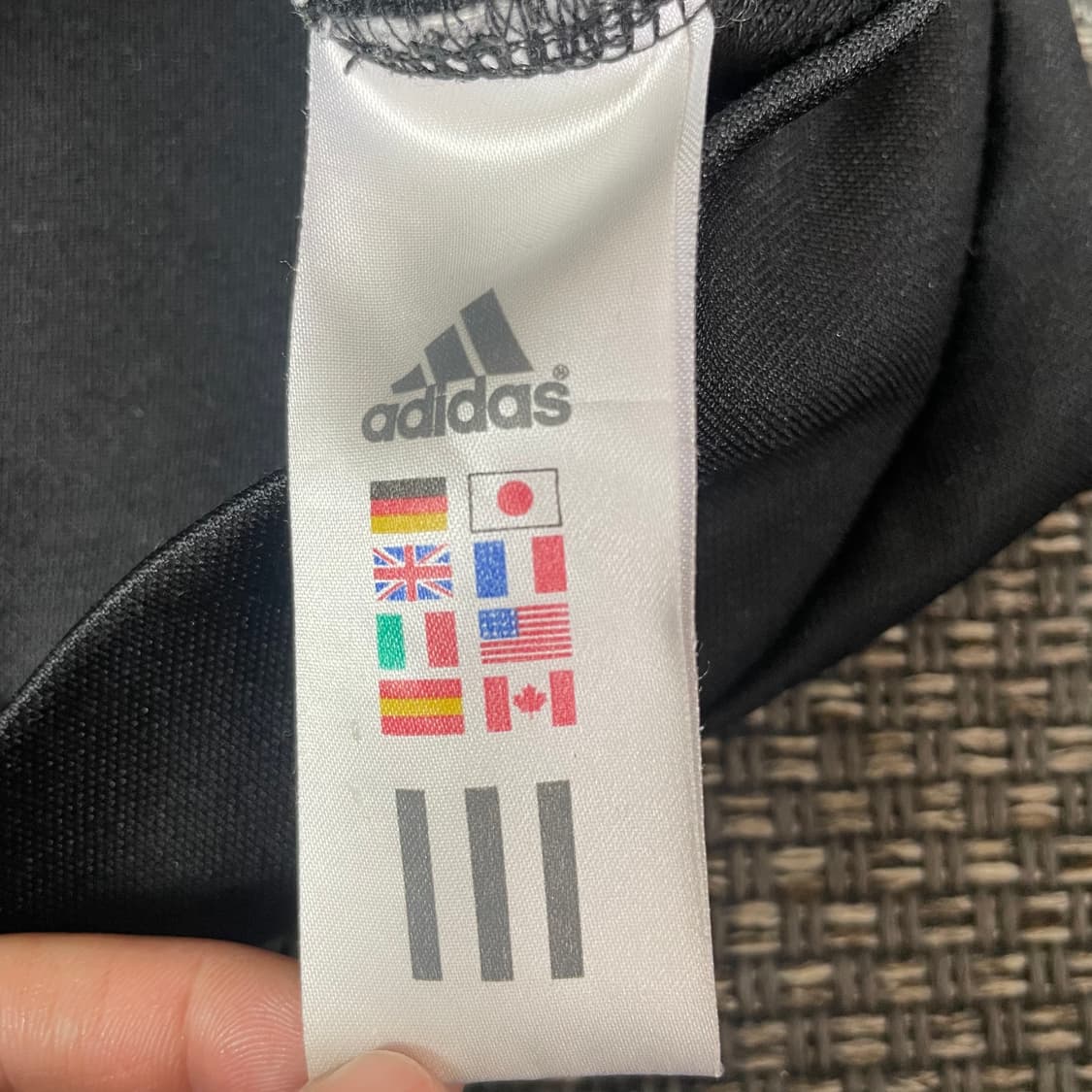 아디다스 삼선 블랙 트랙탑 져지 95 상품이미지5