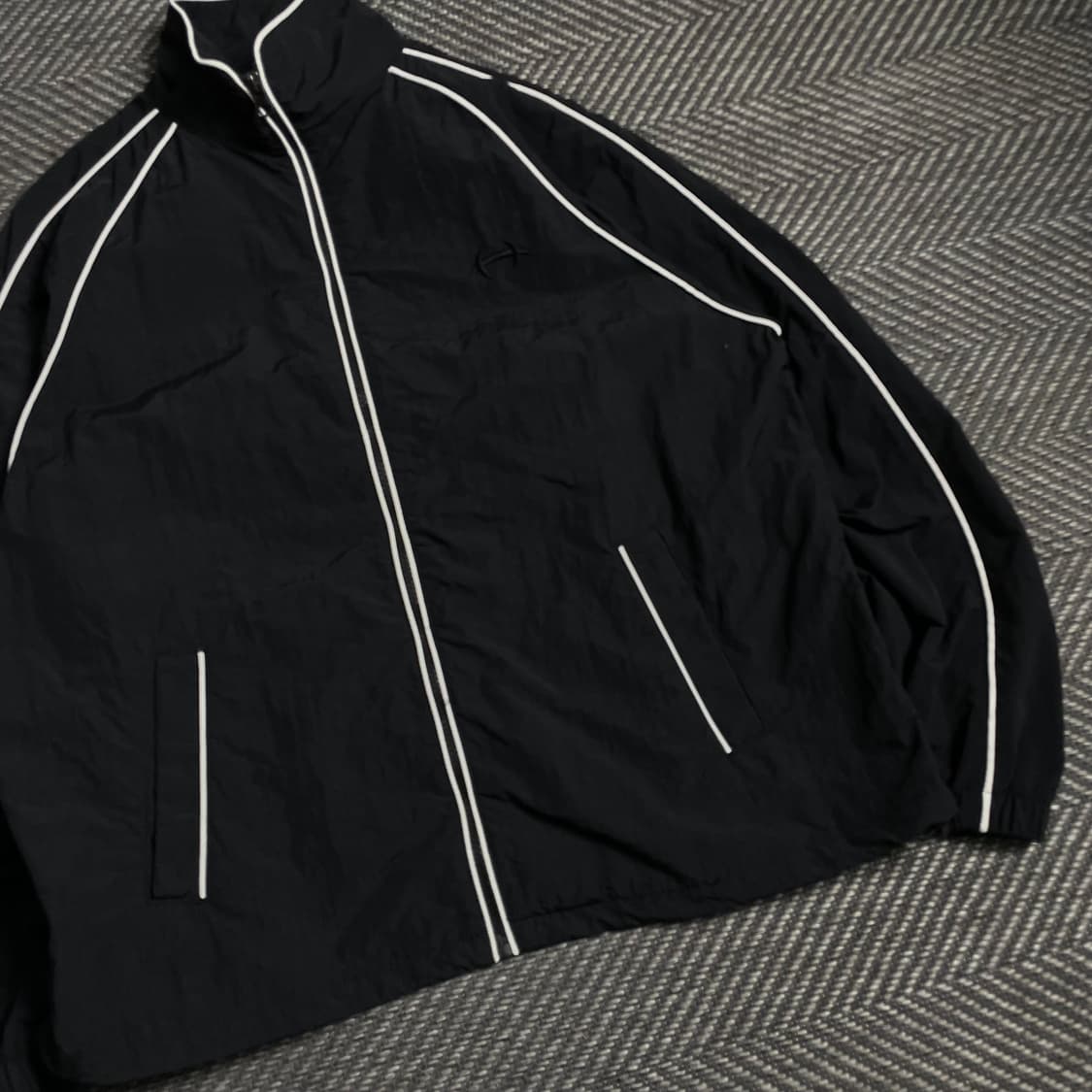 HDEX 나일론 경량 윈드브레이커 트랙 자켓 블랙 y 4890 상품이미지3