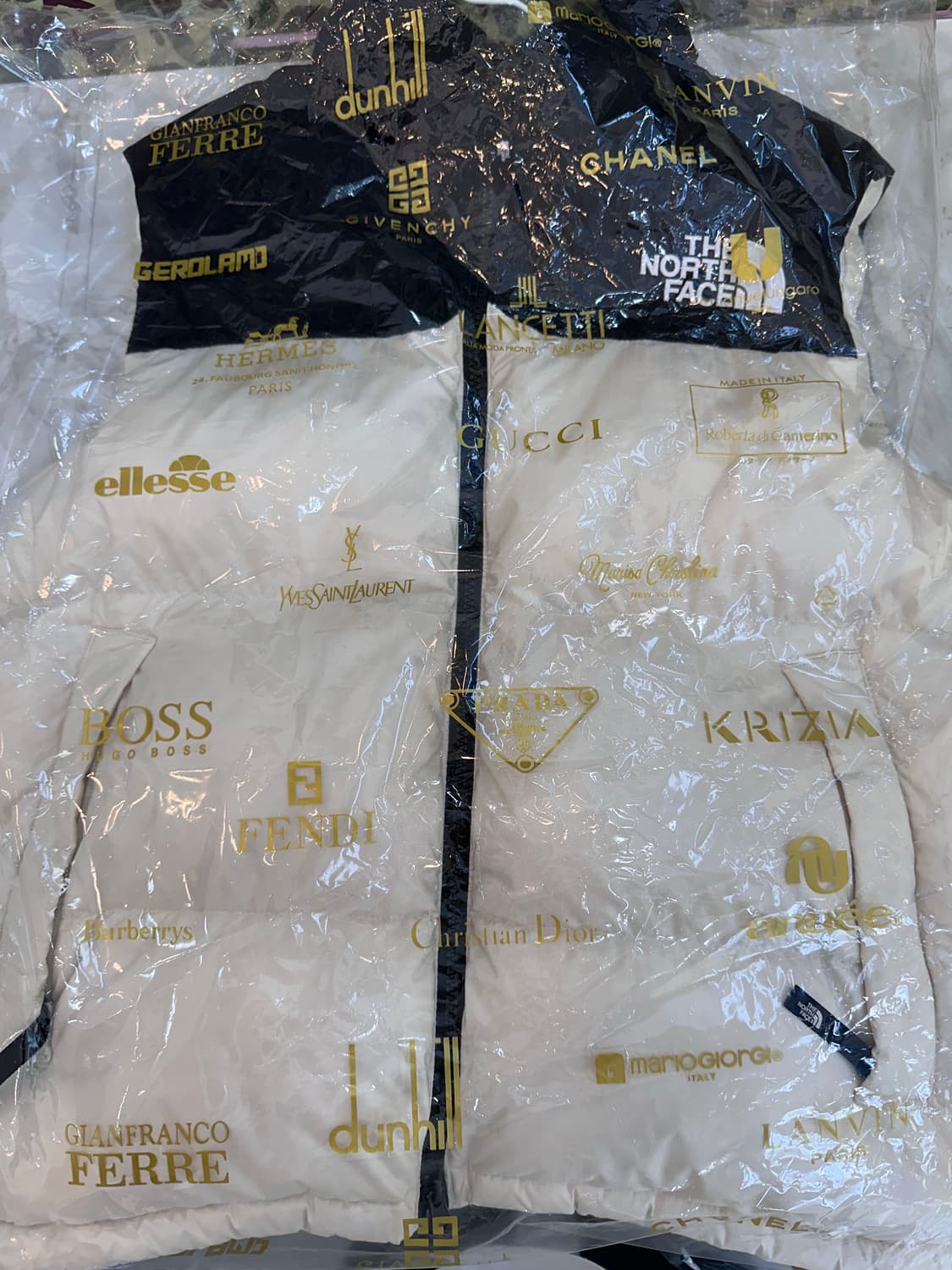 노스페이스 화이트 라벨 노벨티 눕시 다운 베스트 크림95M 상품이미지3