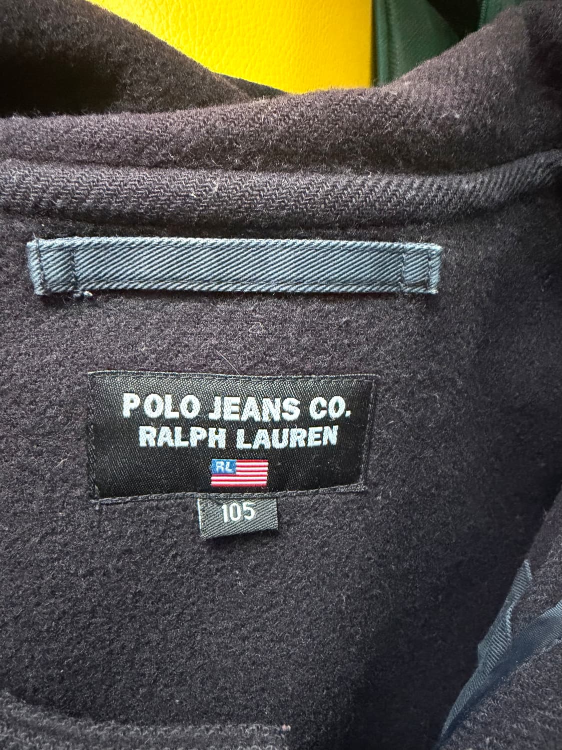 폴로 더플코트 떡볶이코트 네이비 105 XL  상품이미지3