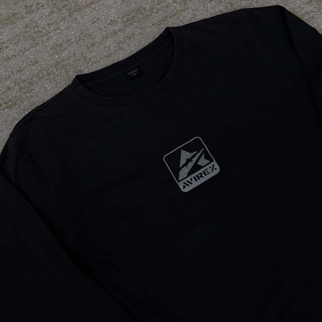 [XL] AVIREX 아비렉스 그래픽 로고 롱 슬리브 긴팔 티셔츠 상품이미지2