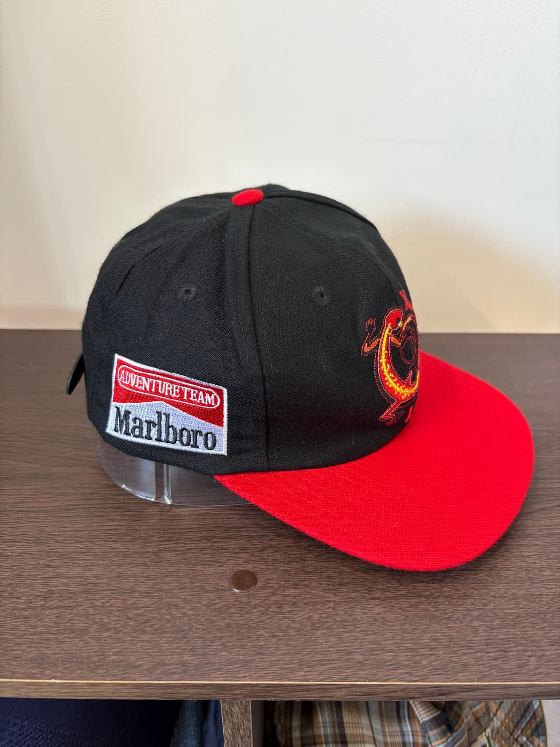 90s Marlboro LIZARD ROCK 투톤 캡 상품이미지3