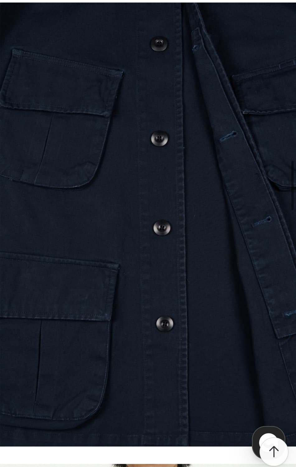 퍼렌 정글 퍼티그 자켓 네이비 3사이즈 상품이미지7