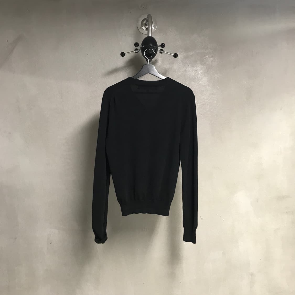 꼼데가르송 더블 와펜 가디건 블랙 S 상품이미지6