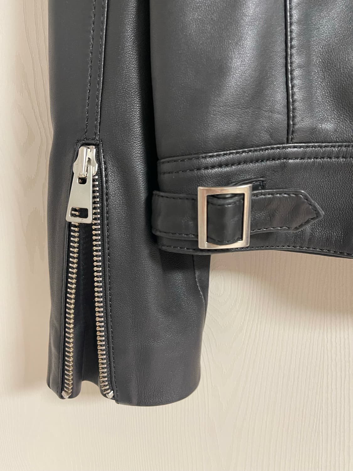 더 쿠플스(The Kooples) 램스킨 양가죽 싱글 자켓 97 상품이미지6