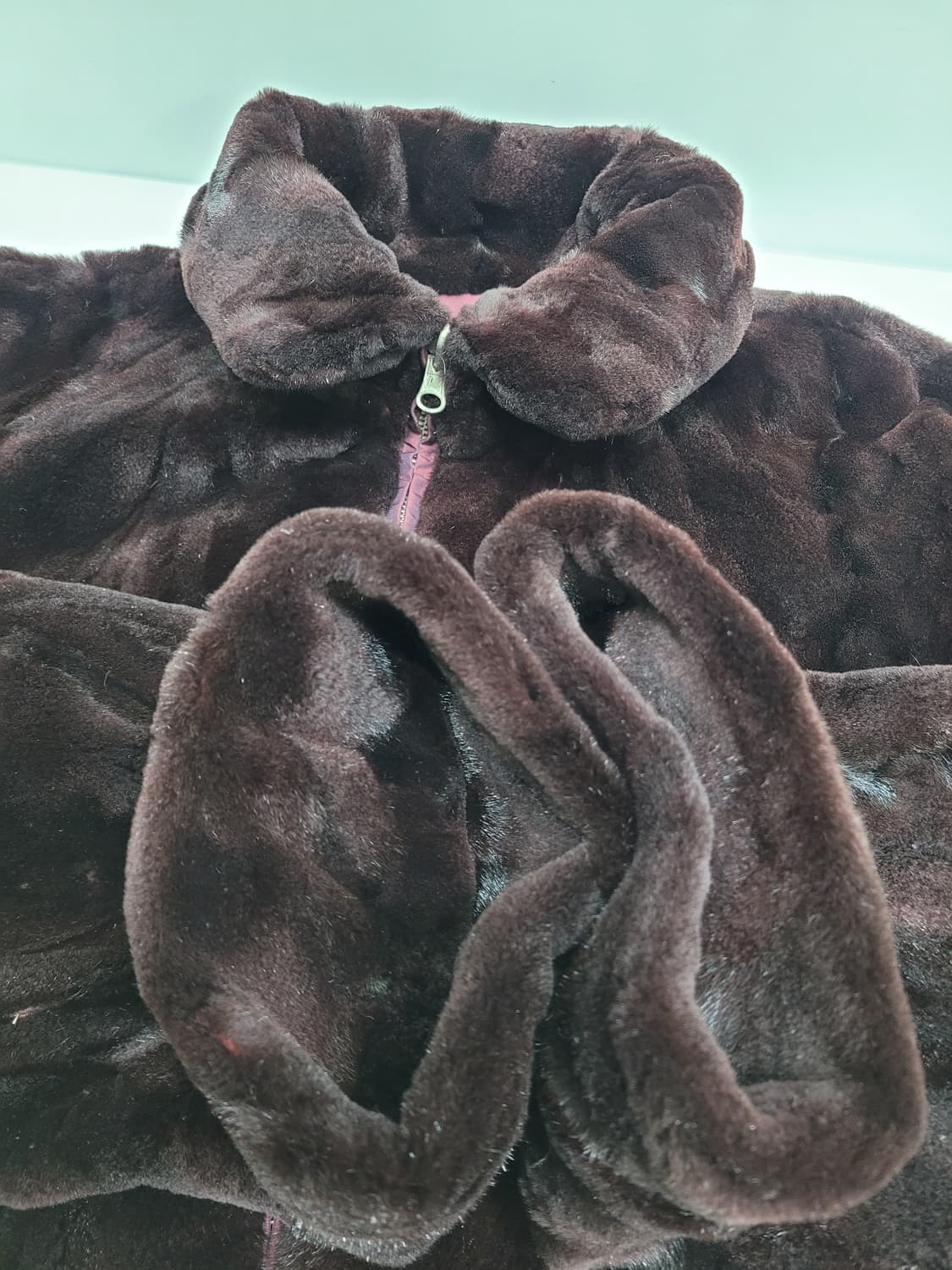 실크로드 천연 밍크 리버서블 자켓 / 여 91-104-165
 상품이미지6