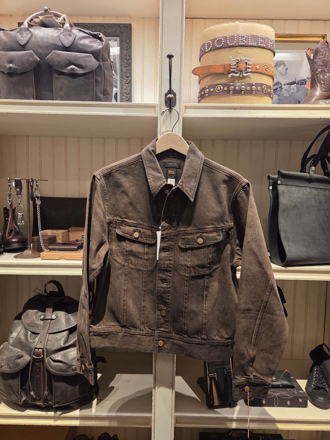 [M] RRL 코리아 익스클루시브 lot271 데님 자켓 상품이미지5