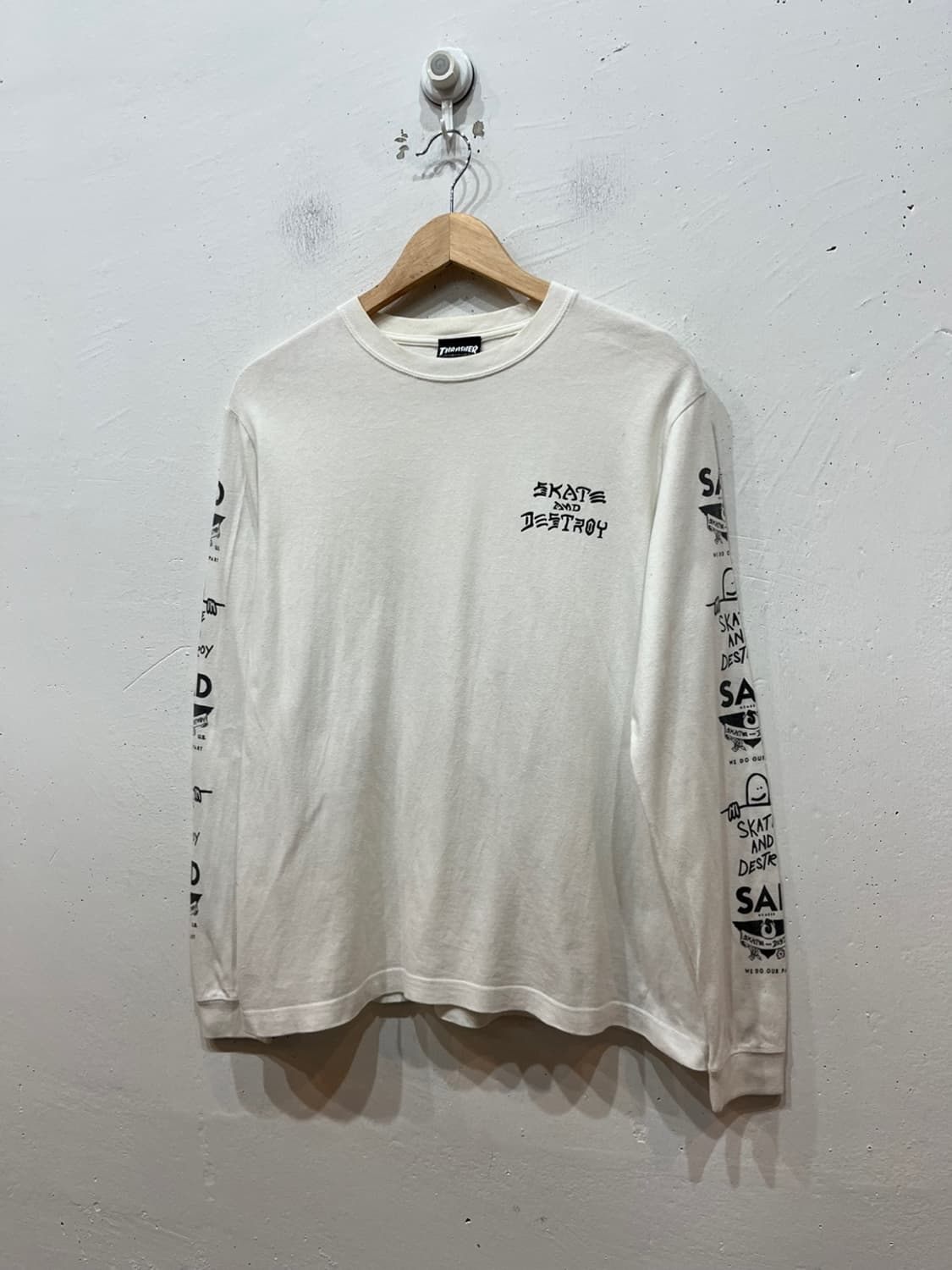 THRASHER 트레셔 그래픽 롱슬리브 우먼즈 상품이미지1