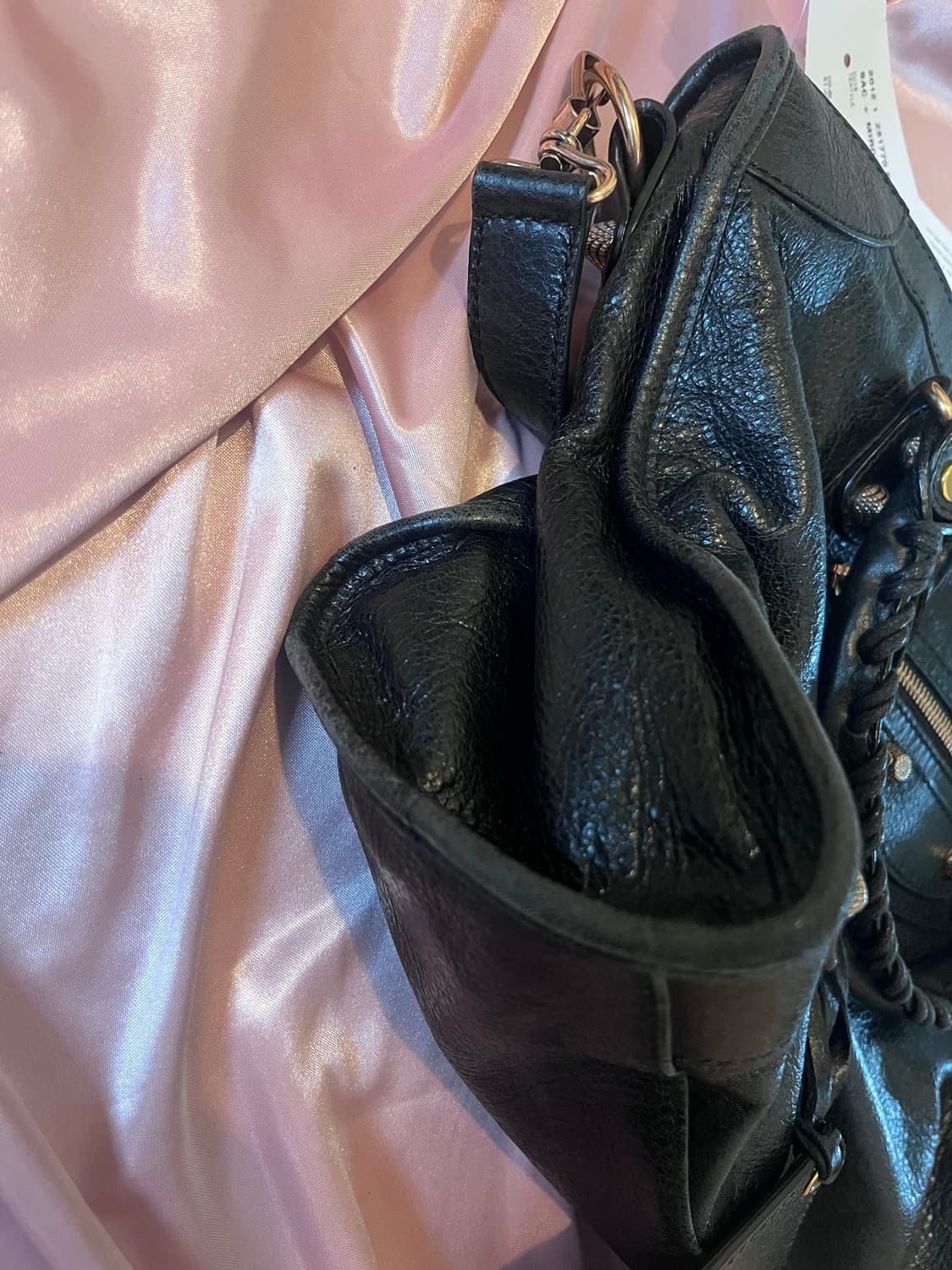 Balenciaga 발렌시아가 모터백 시티백 블랙 상품이미지5