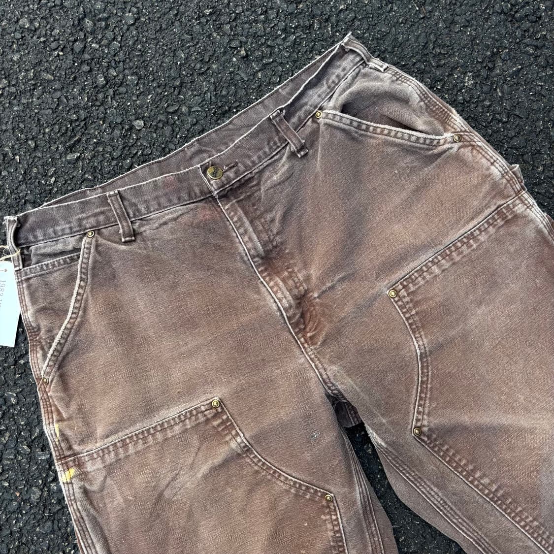 올드 칼하트 더블니 오리지널 덩가리  상품이미지5