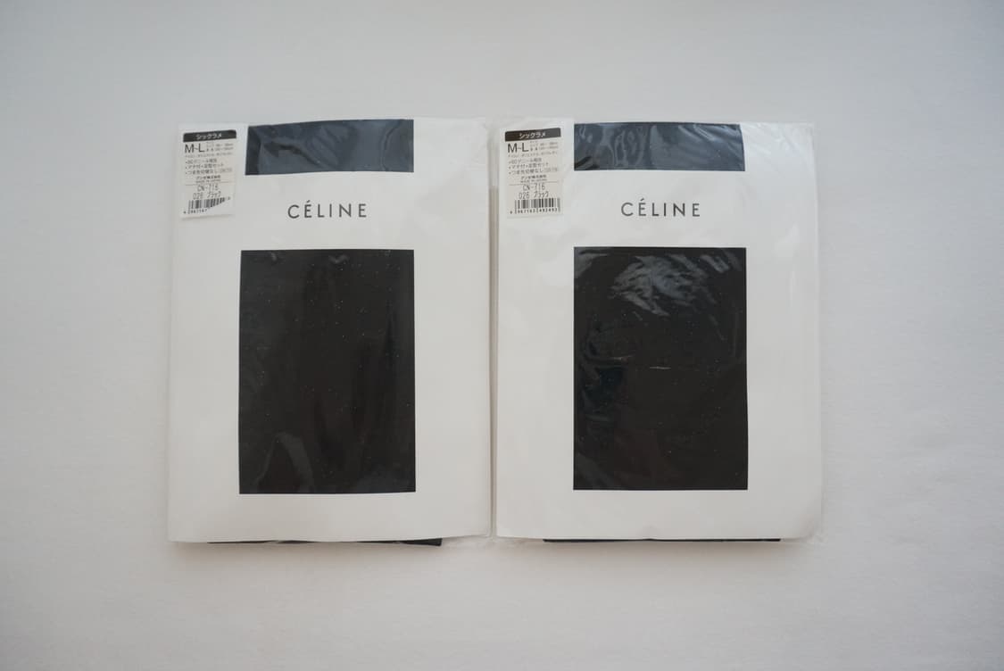 셀린느 블랙 샤이니 스타킹 상품이미지1