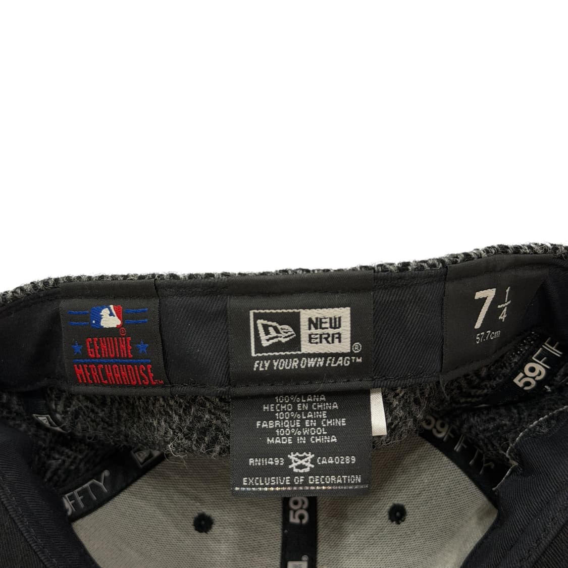 뉴에라 X 해리스트위드 양키스 해링본 스냅백 모자 714 상품이미지5