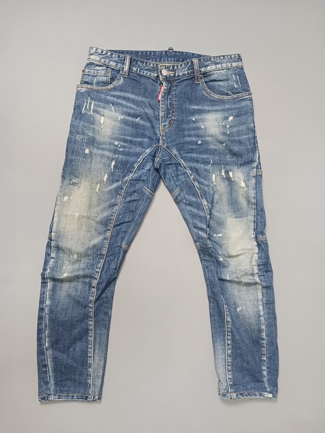 [32] 디스퀘어드2 메탈패치 바이커진 청바지 상품이미지1