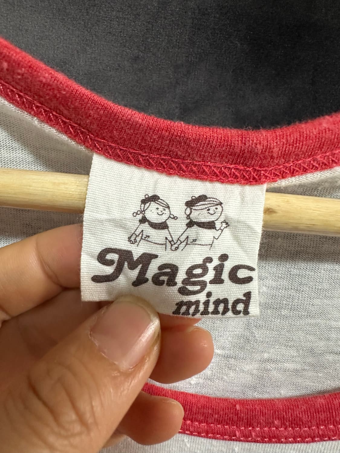 매직마인드(Magic mind) 일본 캐릭터 프린트 래글런 반팔티 상품이미지5