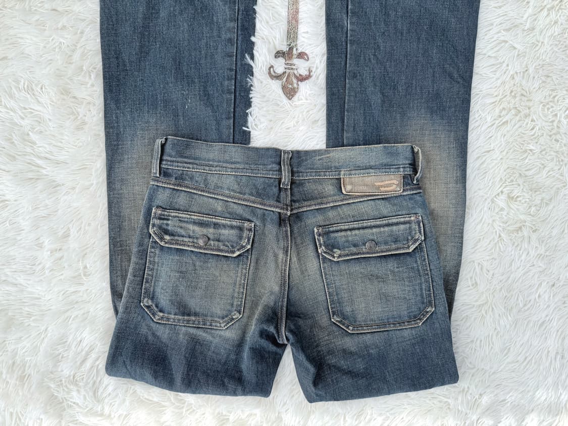 디젤 데님 플레어 부츠컷 데님 상품이미지3