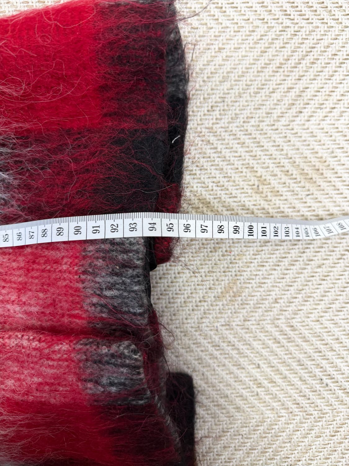 매장판정품) berenice 베르니스 레드 체크 자켓 36 상품이미지10