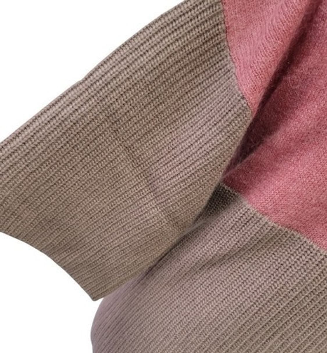 이태리  까라떼레 투톤 캐시미어함유 가디건 7부 M 새상품 상품이미지7