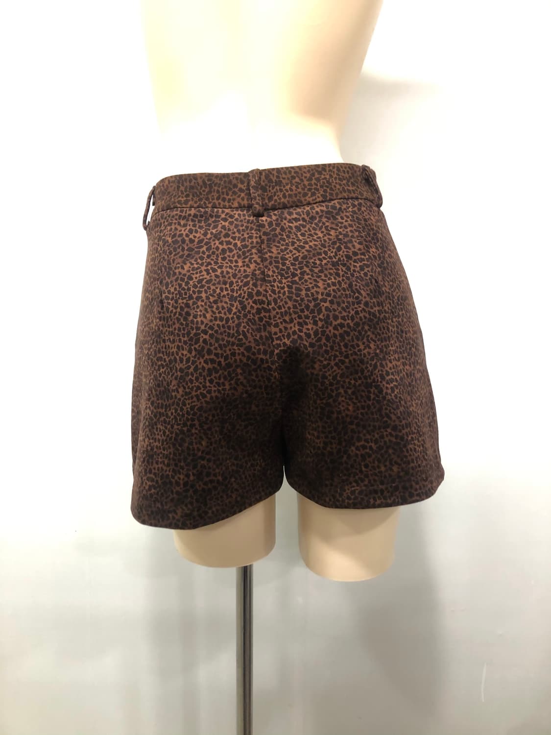 brown leopard pattern skort 상품이미지4