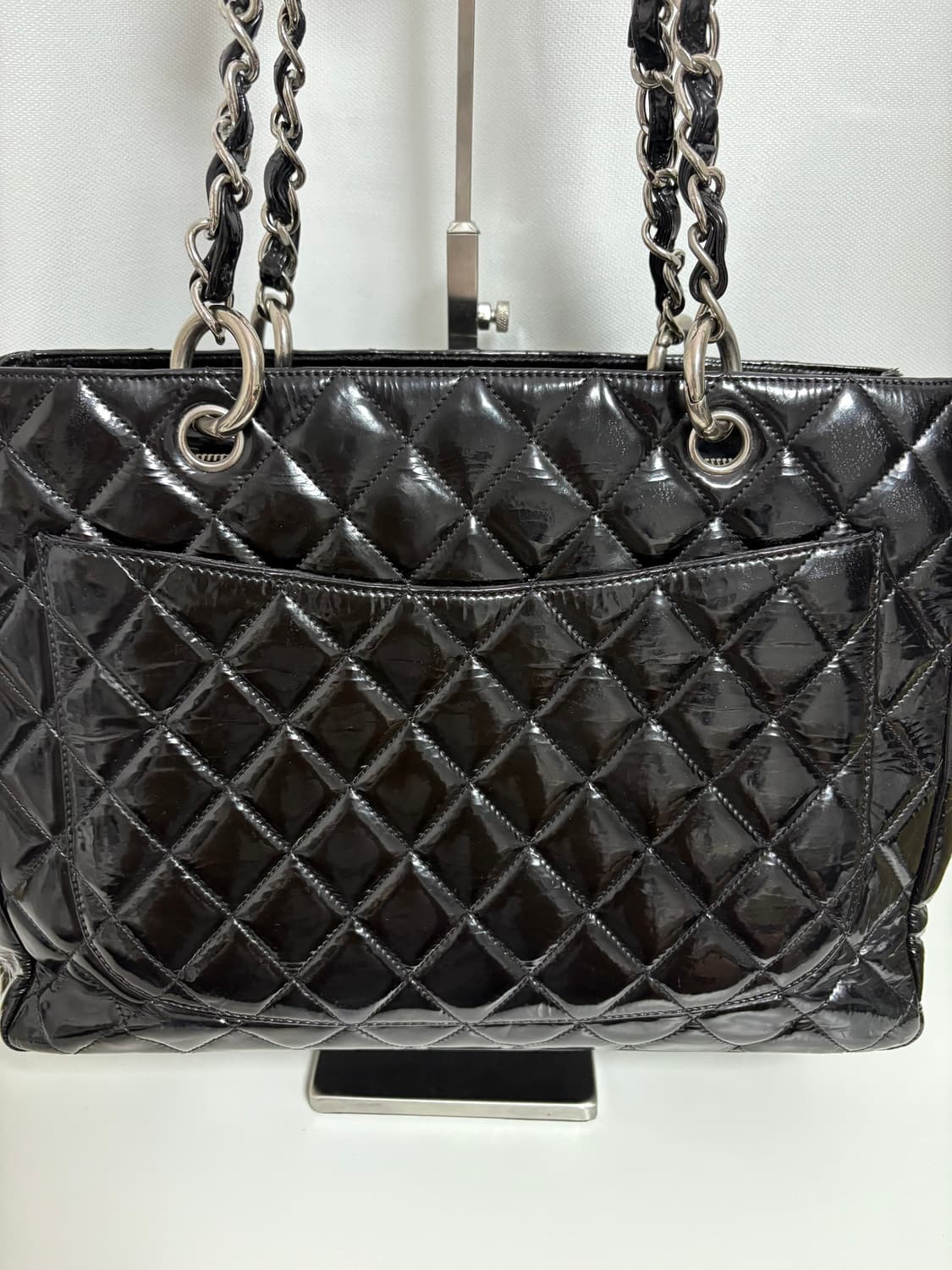 샤넬 그랜드샤핑 페이던트 숄더백 상품이미지5