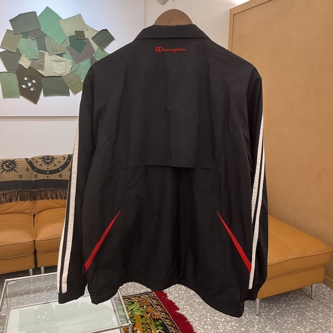 챔피온 올드스쿨 약기모 윈드브레이커 바람막이 105 C06010 상품이미지4