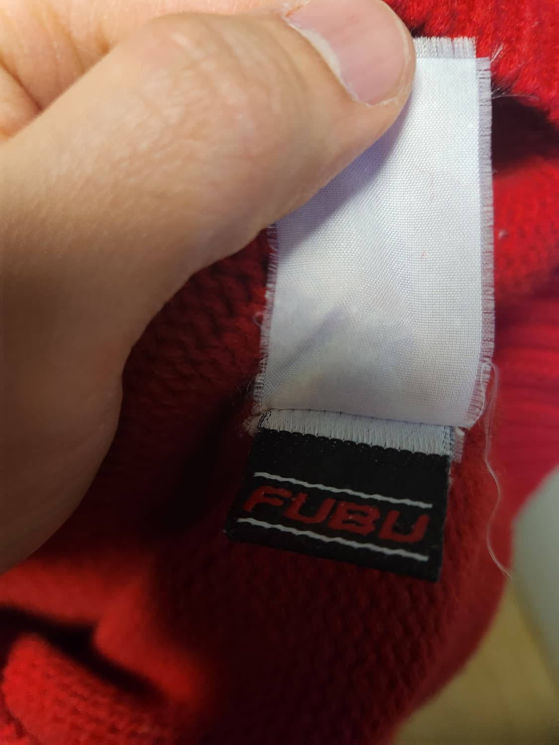 Fubu 빈티지 니트 후드 더플집업 95 상품이미지4