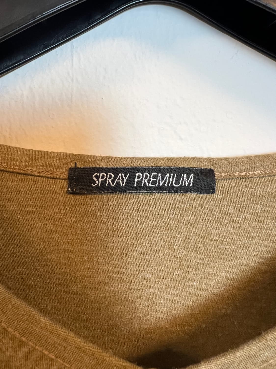 T091 JPN 빈티지 카키 포켓디테일 브이넥 반팔티셔츠 M 상품이미지3