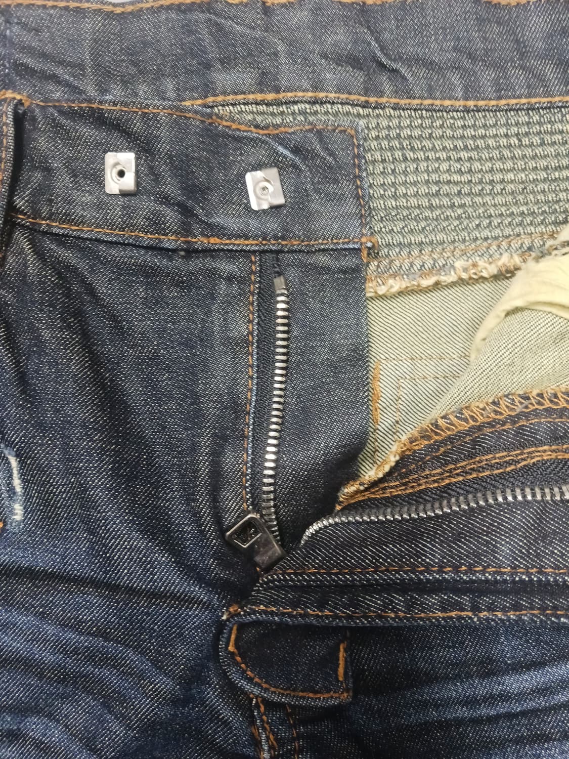 [32] 발망 빈티지 녹워싱 바이커진 청바지 상품이미지6