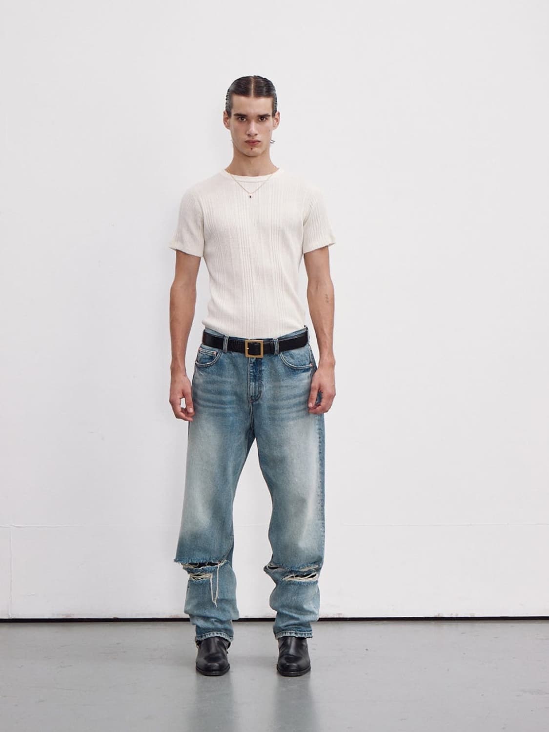 [M] 렉토 디스트로이드 데님  (새상품) 상품이미지2