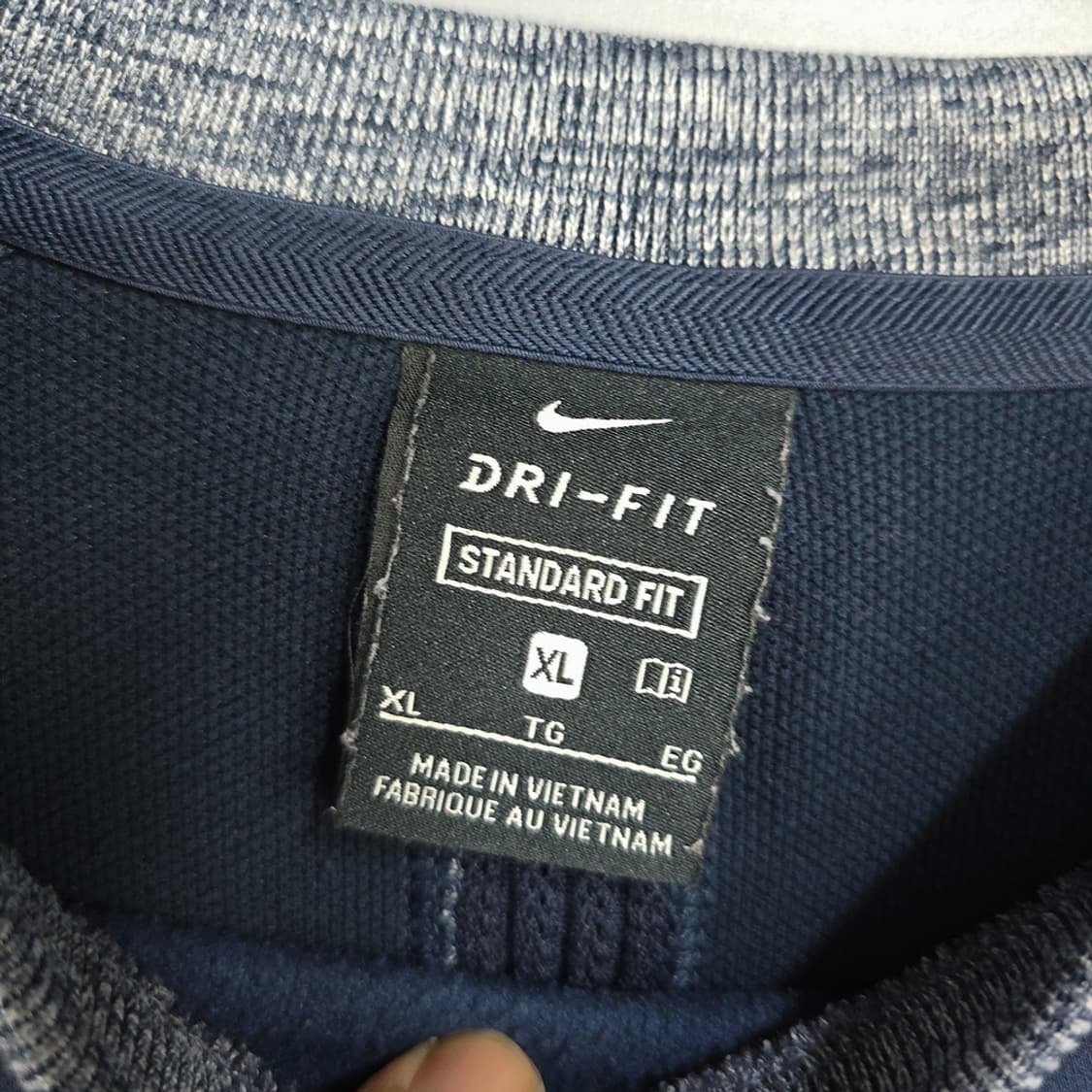나이키 드라이핏 스탠다드핏 플리스 크루 XL 상품이미지6