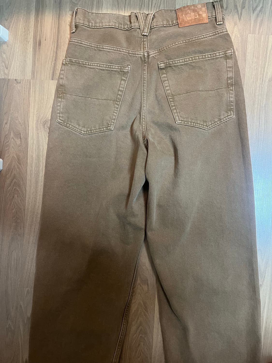 반스 체크-5 배기 데님 팬츠 상품이미지4