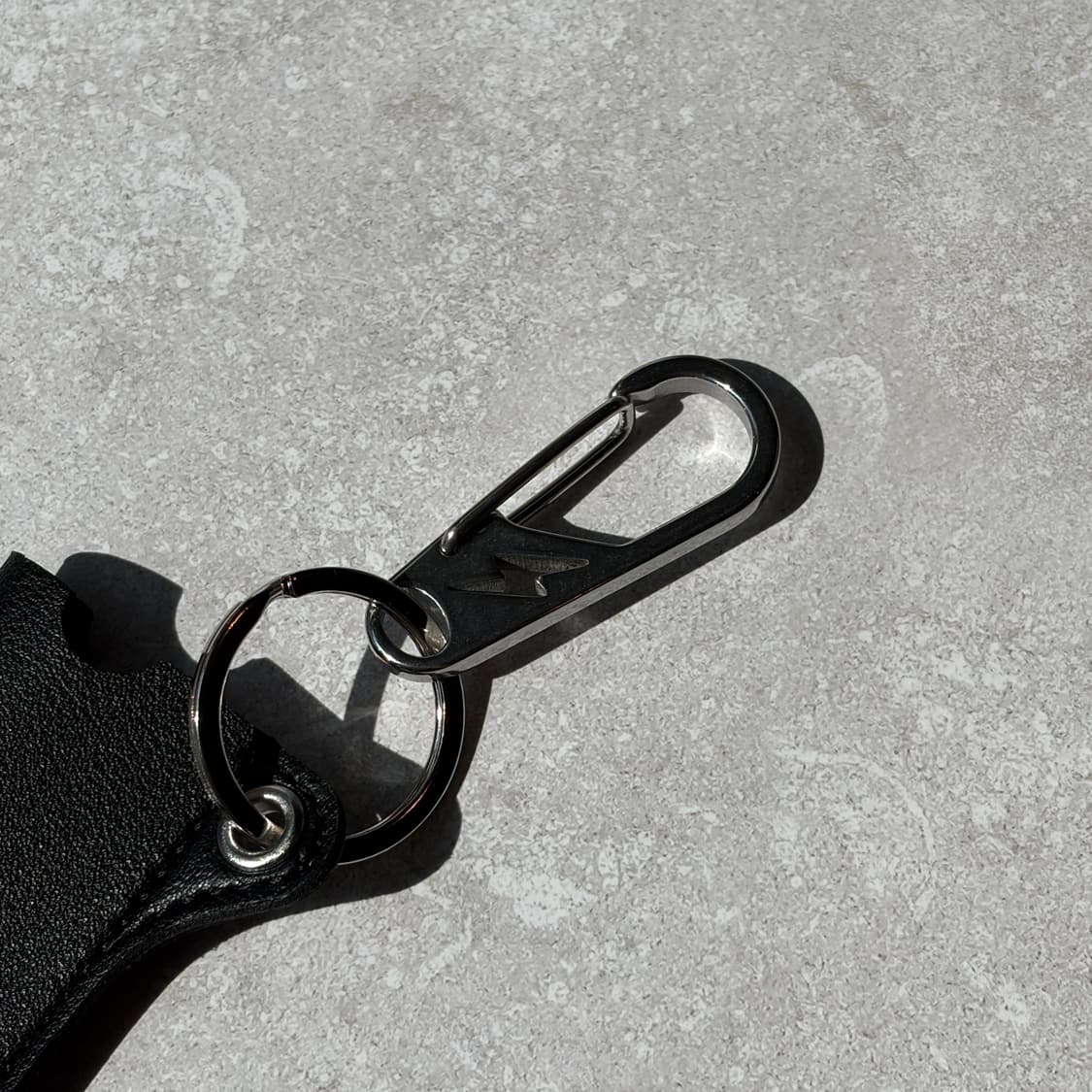 Oribell 썬더 펀칭 클립 라이터 가죽 케이스 키링 열쇠고리 상품이미지3